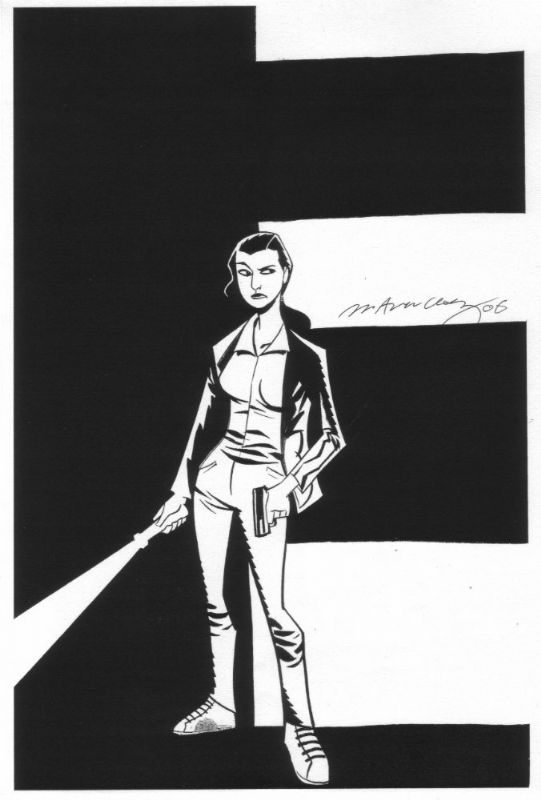 Histeria Michael Avon Oeming In Guillaume Lacotte S Commissions